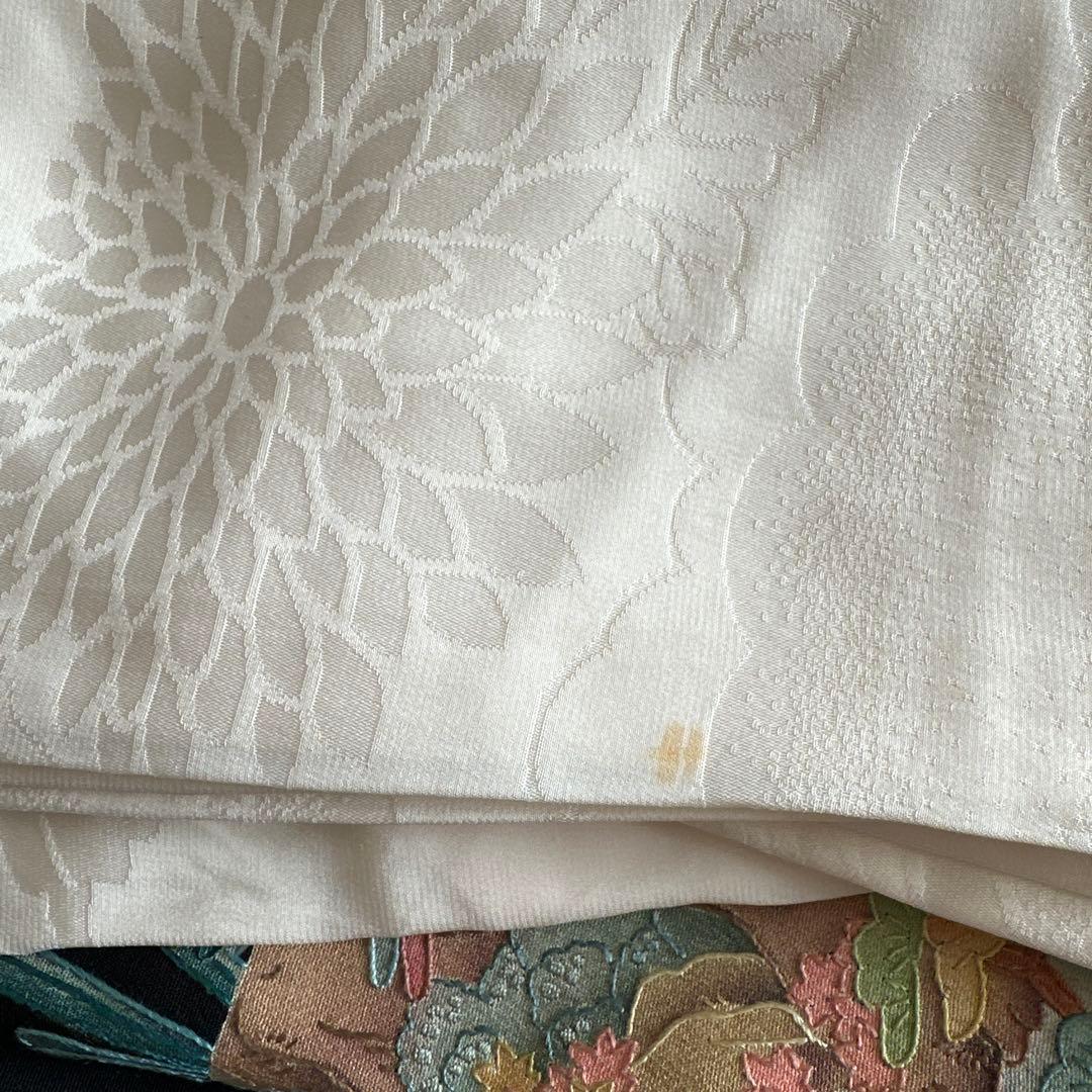 作家物　総刺繍黒留袖 フルセット　本金箔袋帯