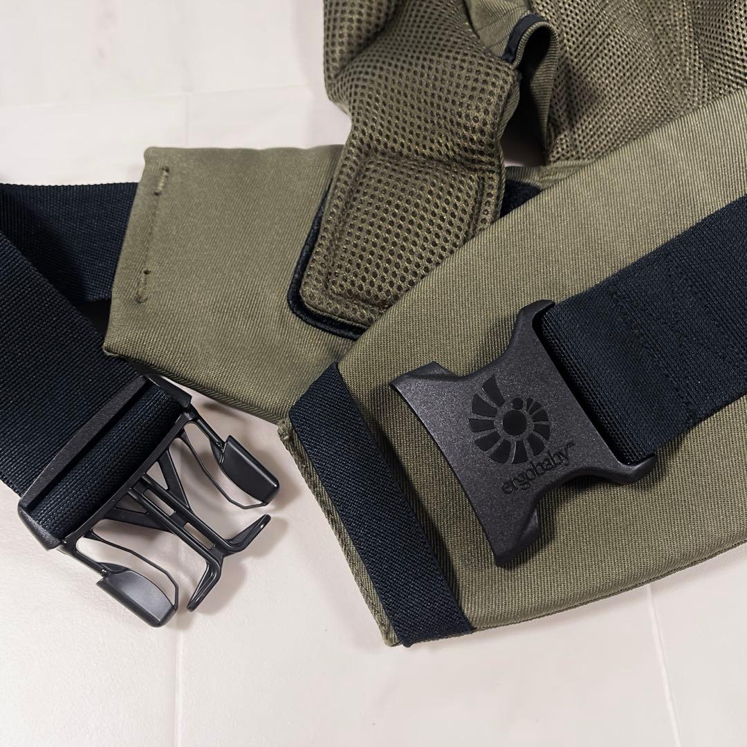 エルゴ 抱っこ紐 エルゴベビーオムニ360クールエア カーキ おんぶ メッシュ