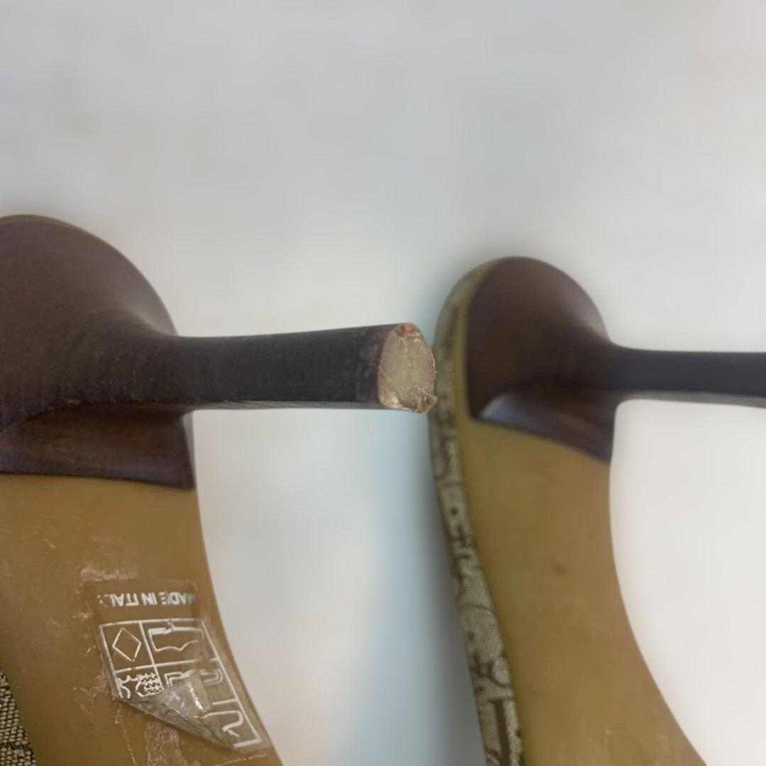 Dior ロゴ　サンダル　ヒール約7cm サイズ36