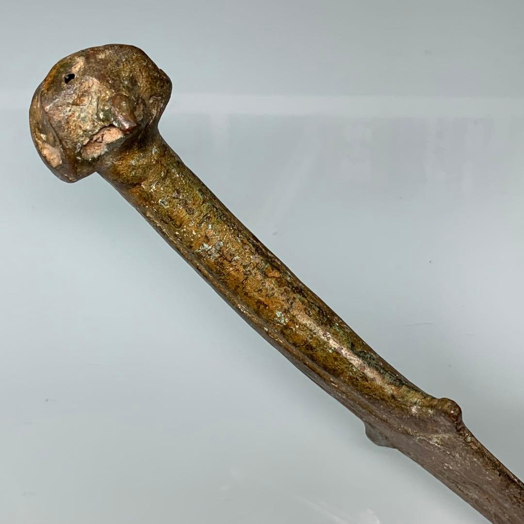 時代物　獸首青銅古剣　古刀　出土　副葬品　アンティーク