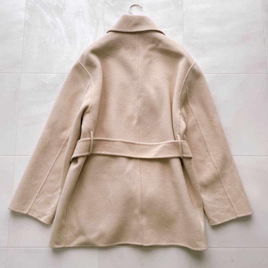 人気✨ボールジィ プレミアムウールリバー ベルテット ショートコート 36