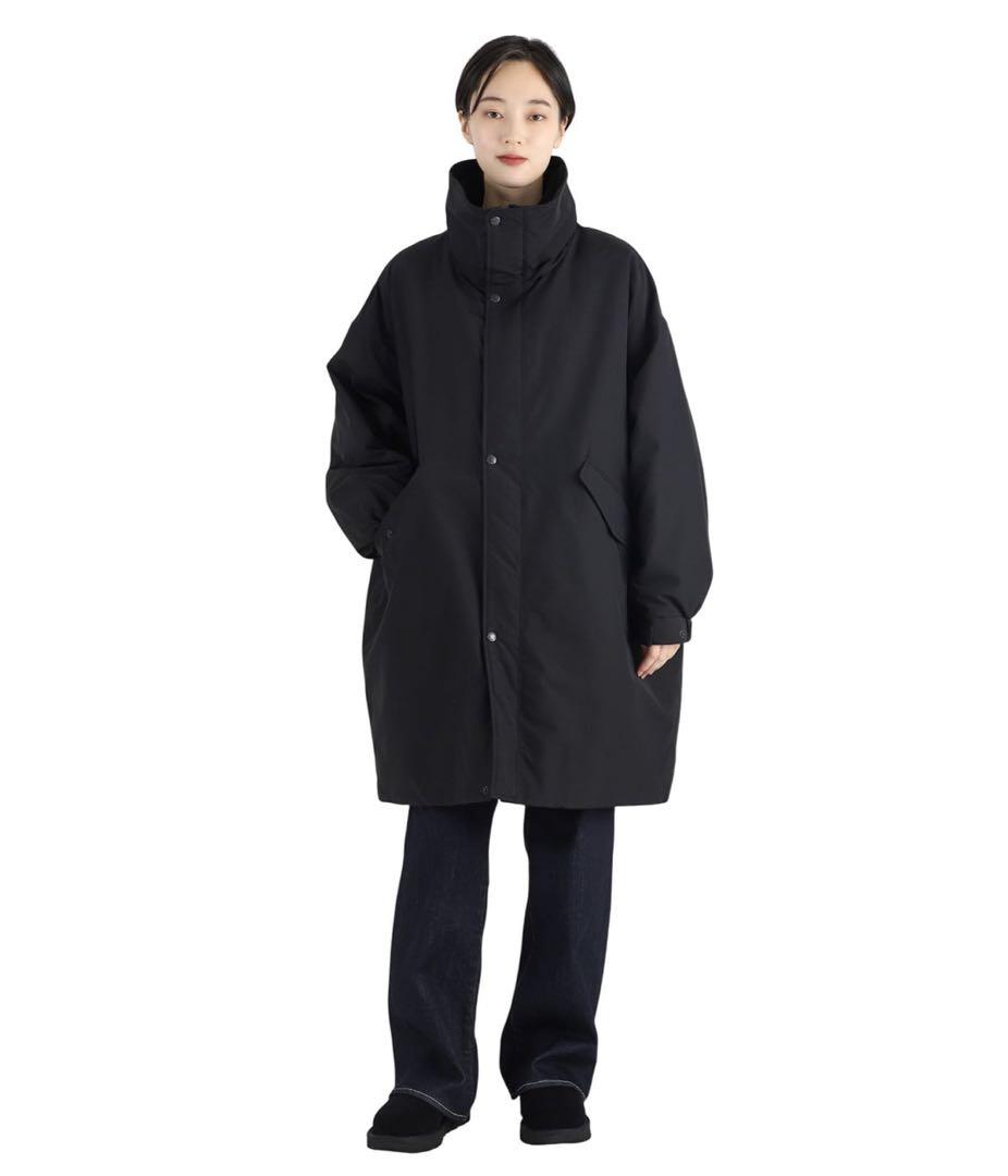 Double Peak Field Down Coat パープルレーベル