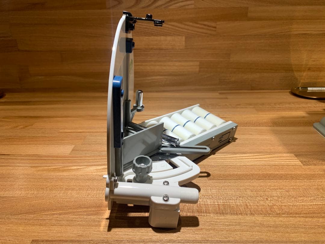 中古　千葉工業所　手動ネギ丸120 研磨機・替刃・ハス切り装置セット