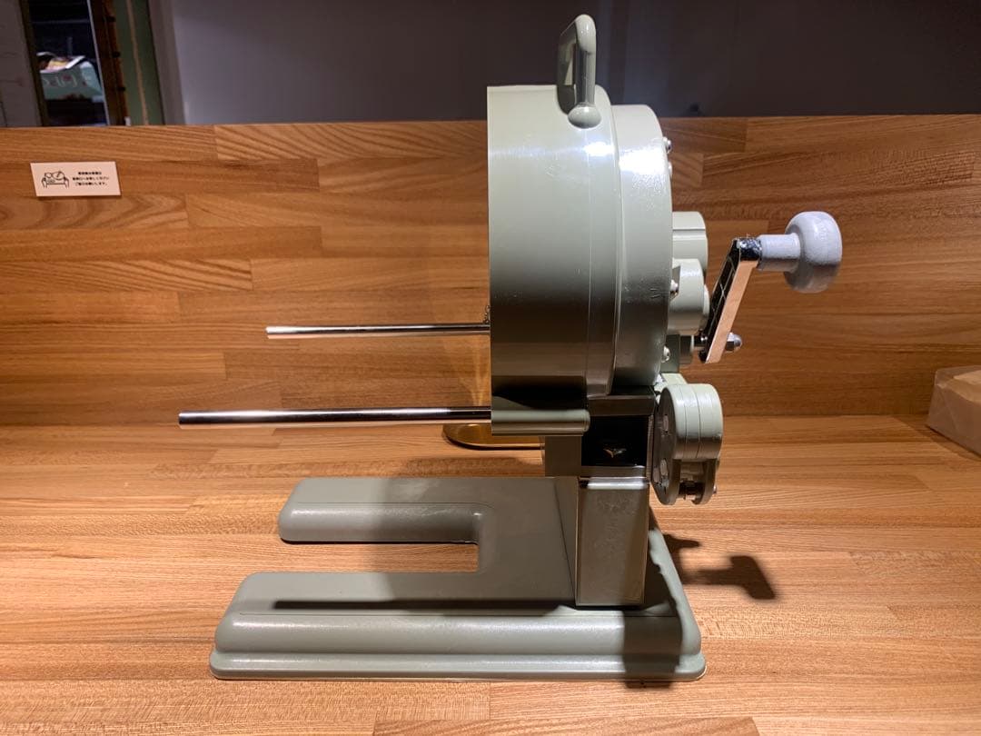 中古　千葉工業所　手動ネギ丸120 研磨機・替刃・ハス切り装置セット