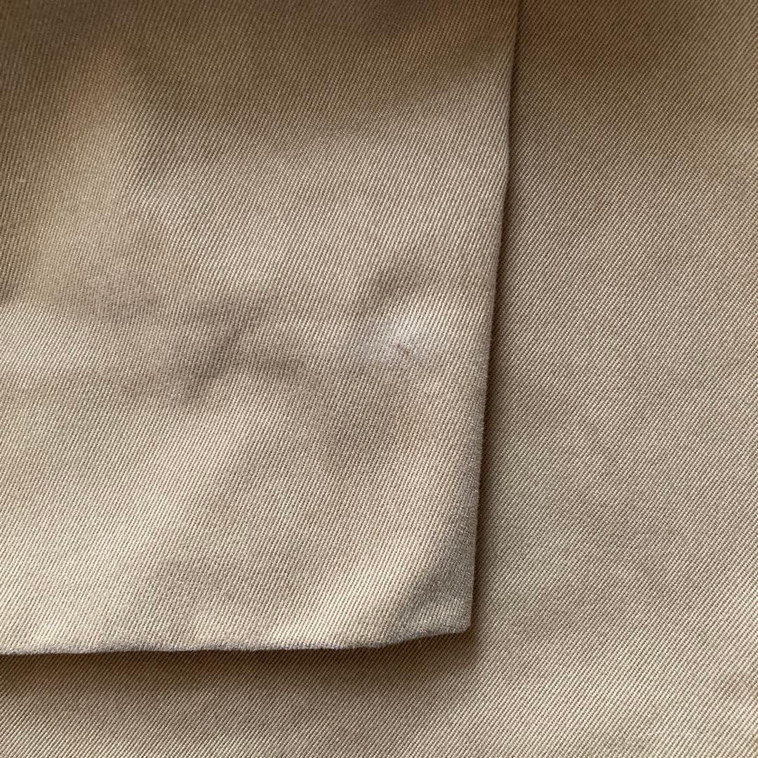 スタジオニコルソン　2タック　ワイドパンツ　ピーチコットンツイル　チノ