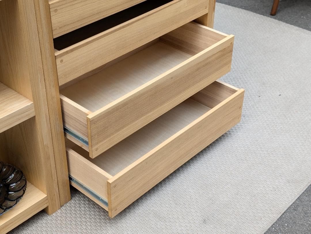 2点セット☆ランドエスケーププロダクツ／パウロニア／桐材／シェルフ／キャビネット