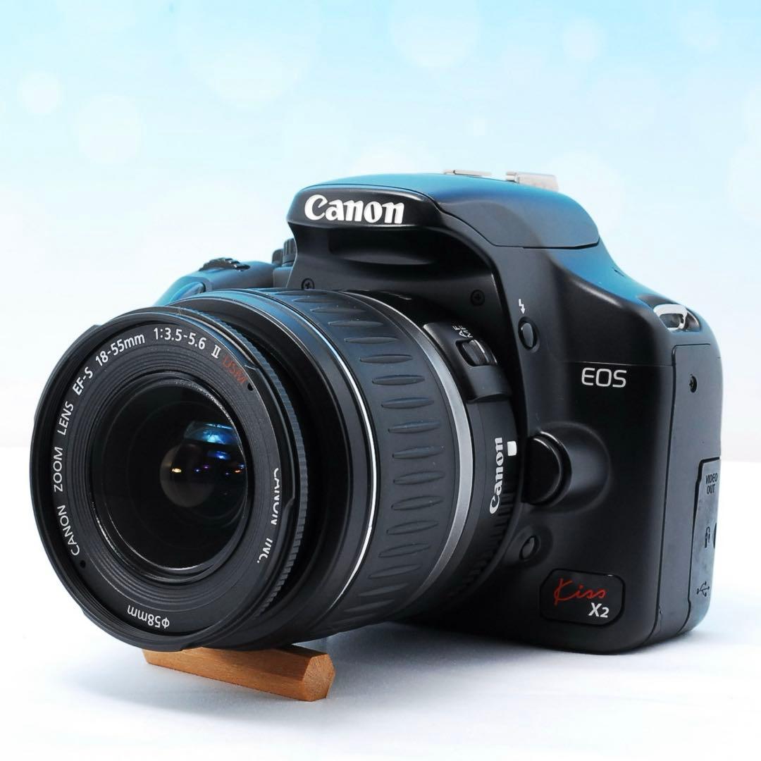 すぐ使える♫ Canon EOS Kiss X2 一眼レフカメラ キャノン