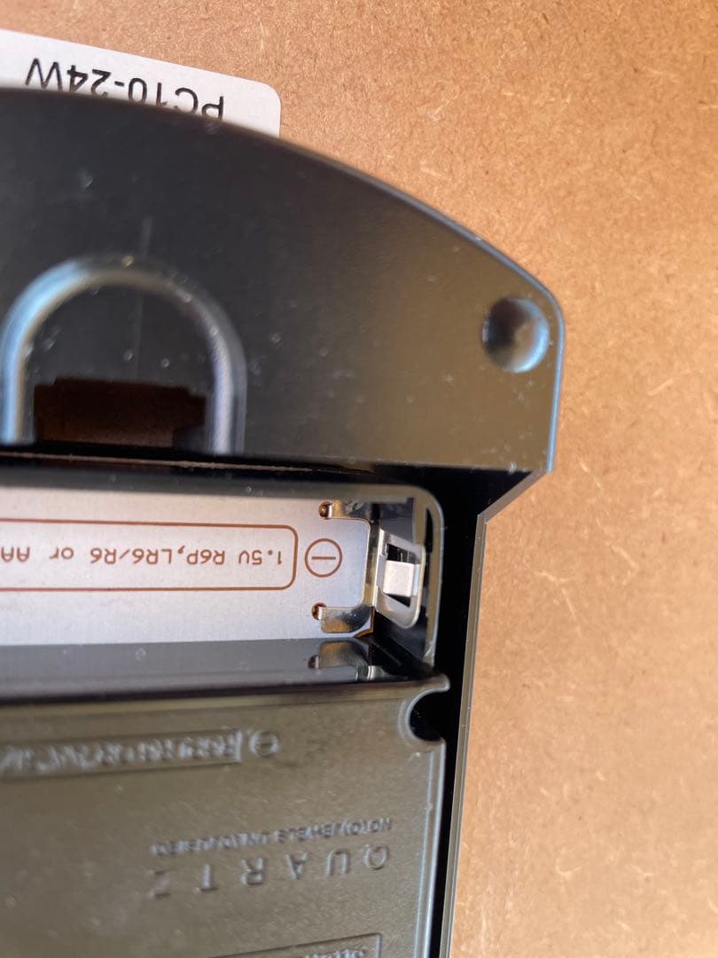 Lemnos 電波時計 壁掛け　無垢木製フレーム