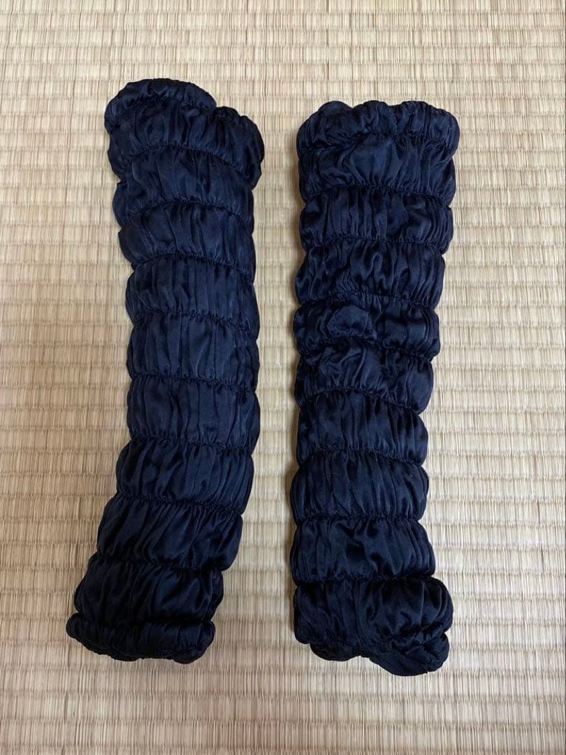 INDOCTOR ブラック シルク　レッグウォーマー