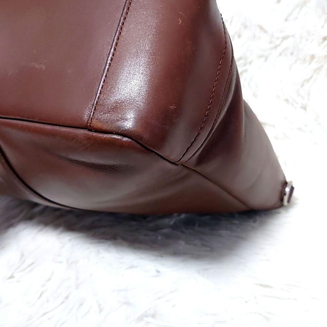 COACH ✨️ オールレザー ビジネスバッグ 2way 3層 ブラウン