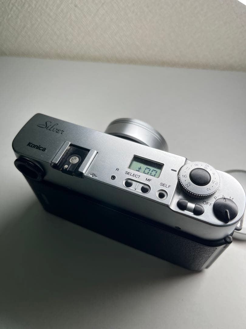 コニカヘキサー シルバー Konica HEXAR 35mmF2 動作確認済良品