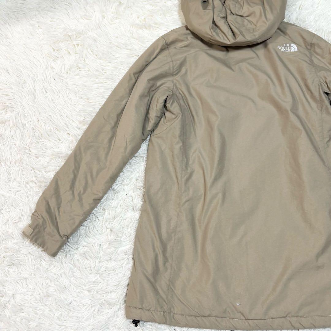ノースフェイス 裏地ボア　コンパクトノマドコート NPW71402 ミドル丈