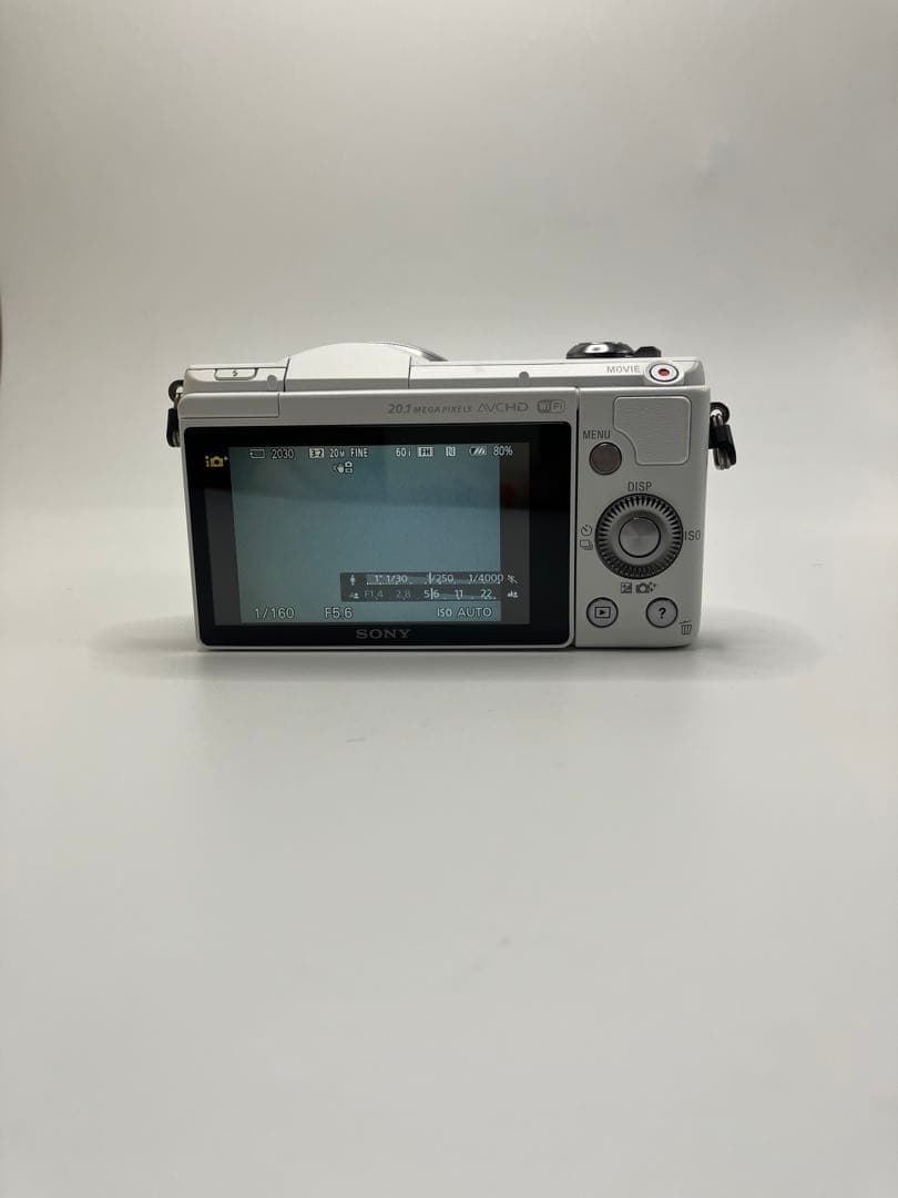 【返品保証・動作確認済】SONY α5000 ダブルズームレンズキット ホワイト