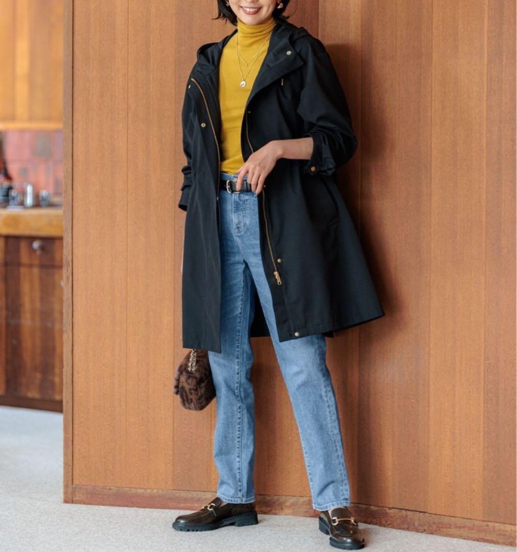 【美品】24AW 23区 マルチウェイアウター ブラック 44 XXL 洗える