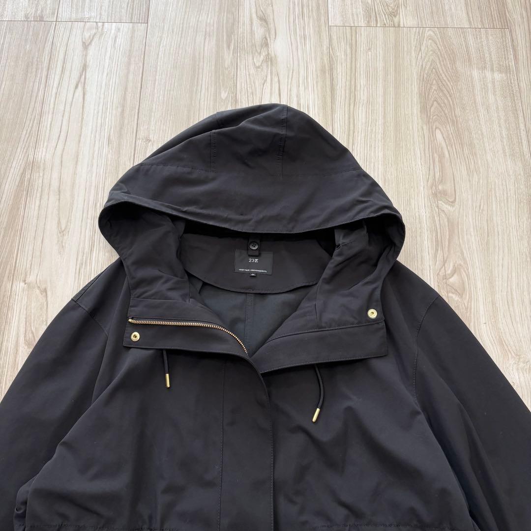 【美品】24AW 23区 マルチウェイアウター ブラック 44 XXL 洗える