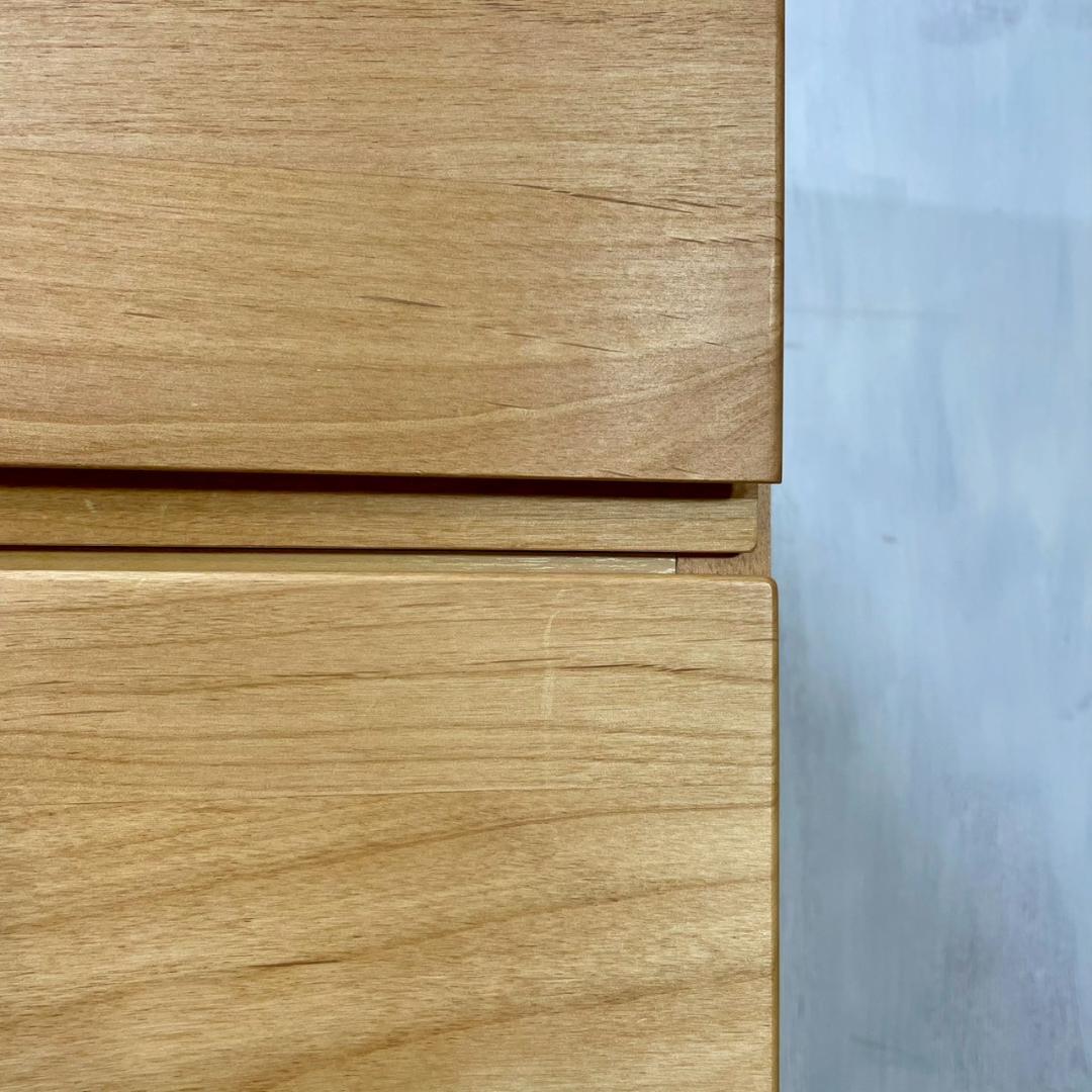 高野木工 レッチェ マガジンラック ホワイトオーク キャビネット ナチュラル