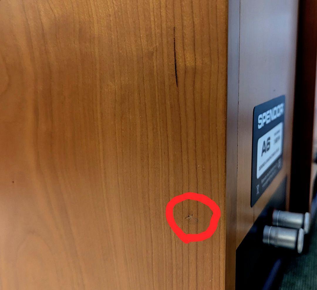 英国製Spendor スペンドールA6チェリー❤本体ペア＆スパイク8本/美品