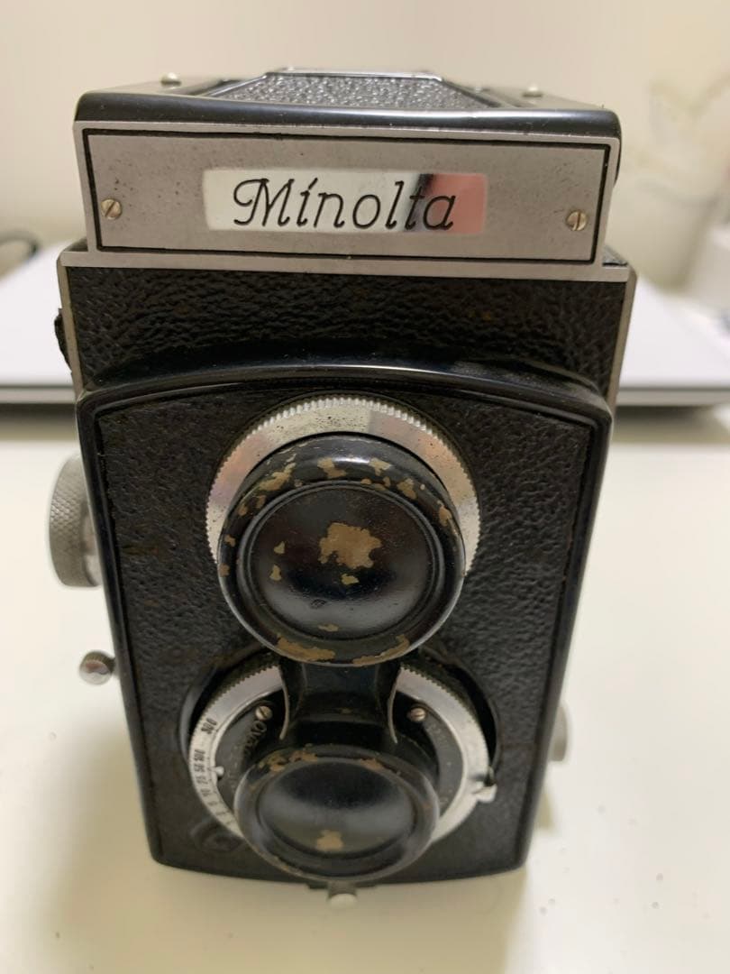 Minoltaflex 二眼レフカメラ 純正レザー ミノルタ クラシックカメラ