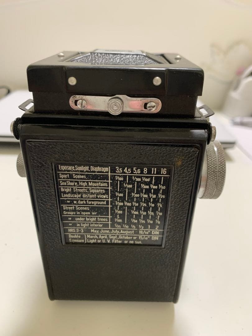 Minoltaflex 二眼レフカメラ 純正レザー ミノルタ クラシックカメラ