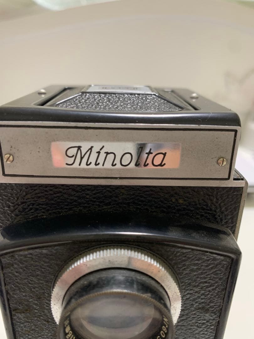 Minoltaflex 二眼レフカメラ 純正レザー ミノルタ クラシックカメラ