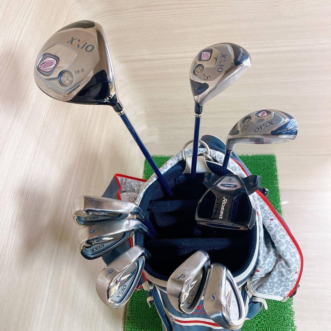 ゼクシオエイト XXIO8 MP800 L レディース右利き 9本セット ゴルフ