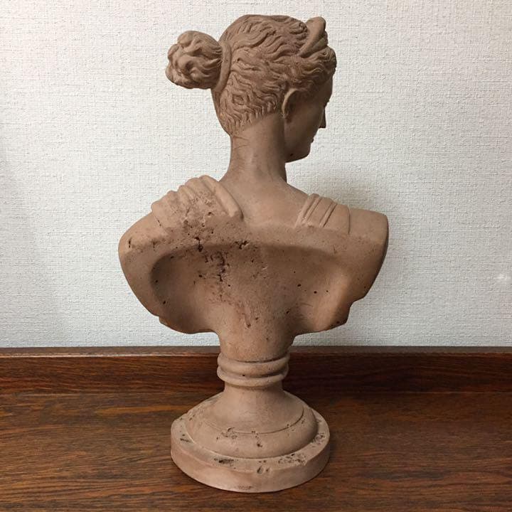 【25%OFF】新春セール♪アメリカ アンティーク☆胸像女神のオブジェインテリア