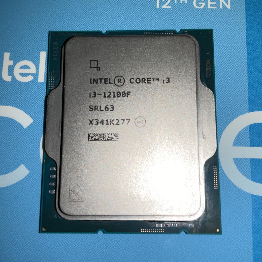CPU intel Core i3-12100F USED