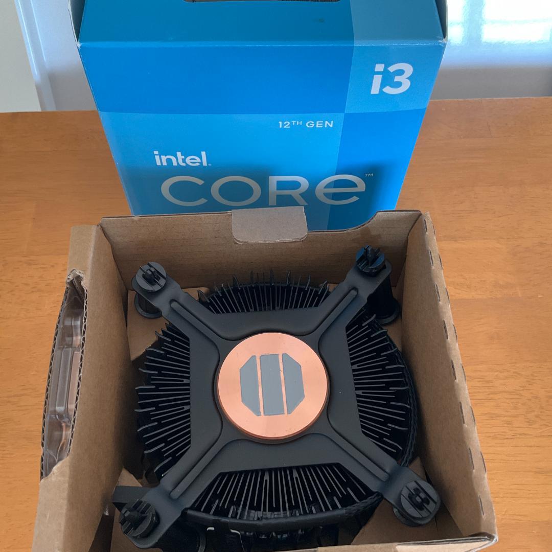 CPU intel Core i3-12100F USED