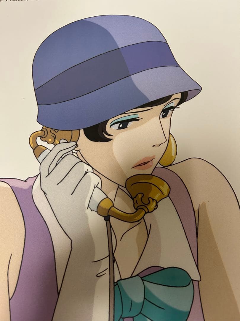 ■紅の豚■ジーナ■非売品■未使用■B2■ポスター■ワンオーナー■