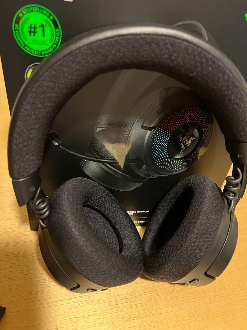 【清掃済み】Razer Kraken V4 ワイヤレスゲーミングヘッドセット