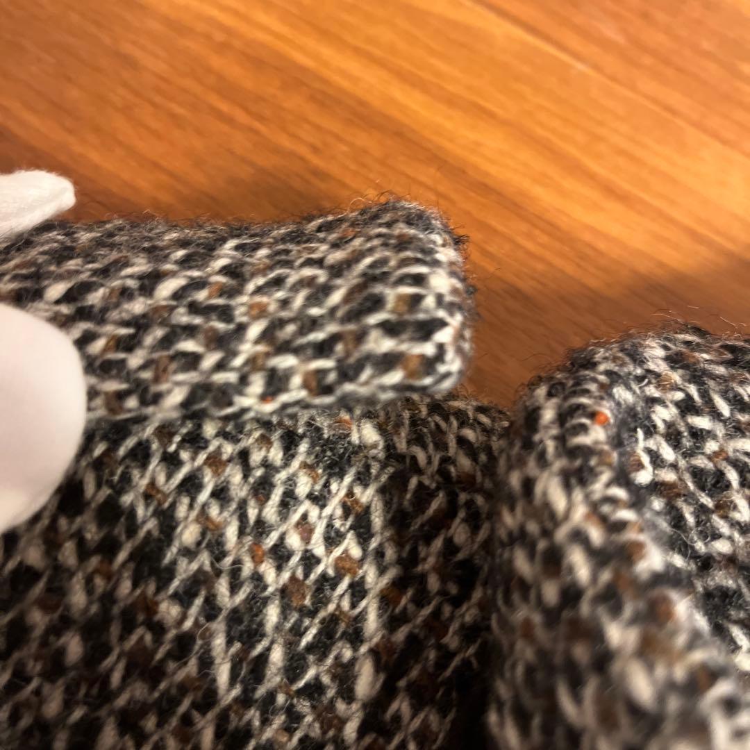 セリーヌ　ツイード　Pコート