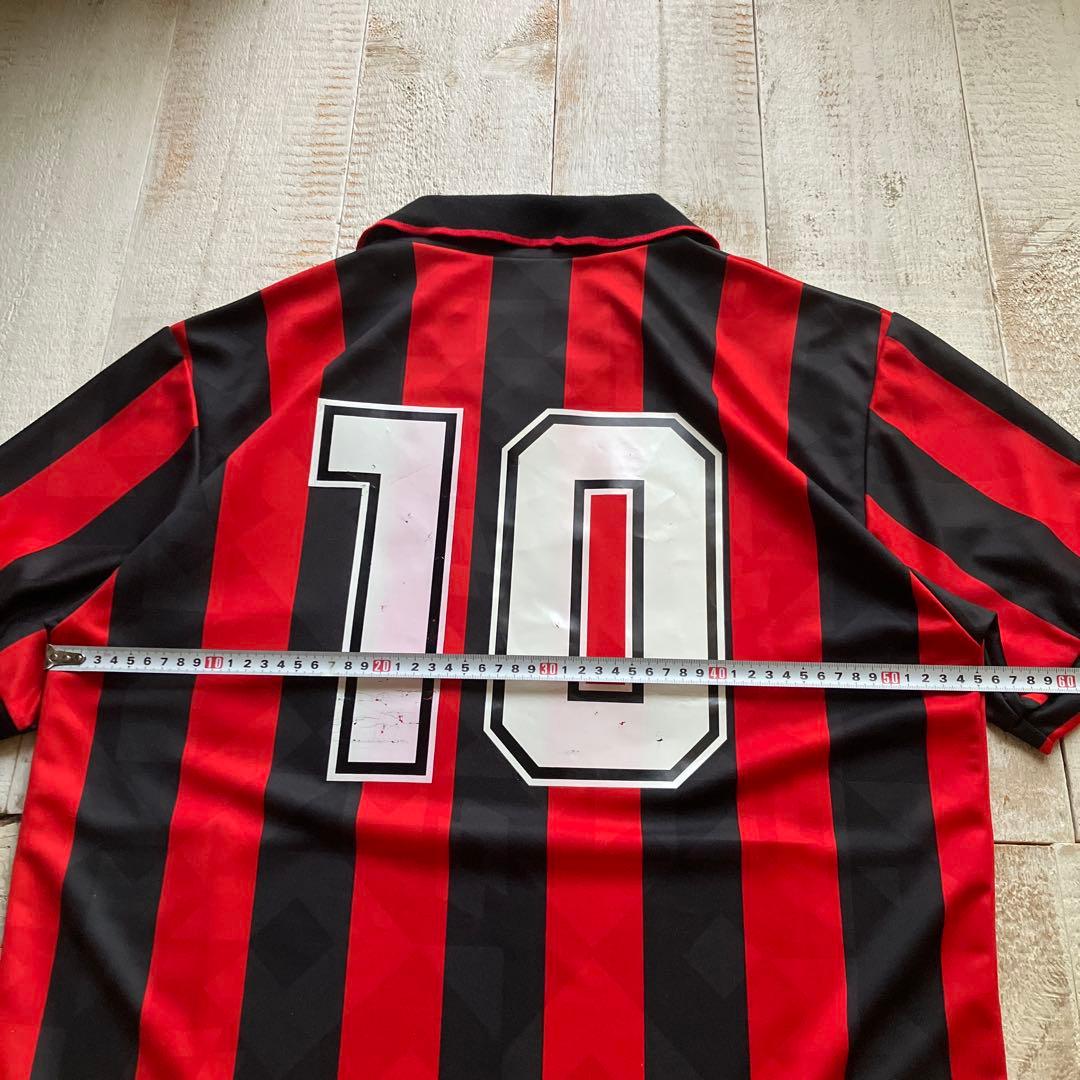 Lotto ACミラン ユニフォーム L イタリア製 OPEL セリエAサッカー