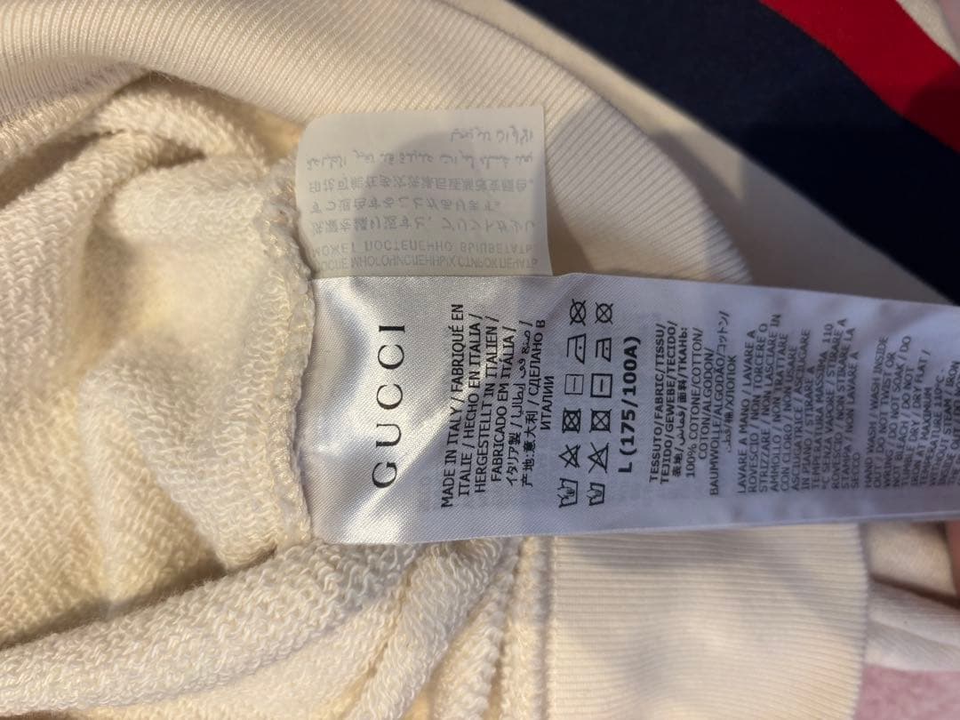 極美品✳︎ GUCCI トレーナー　正規店での購入