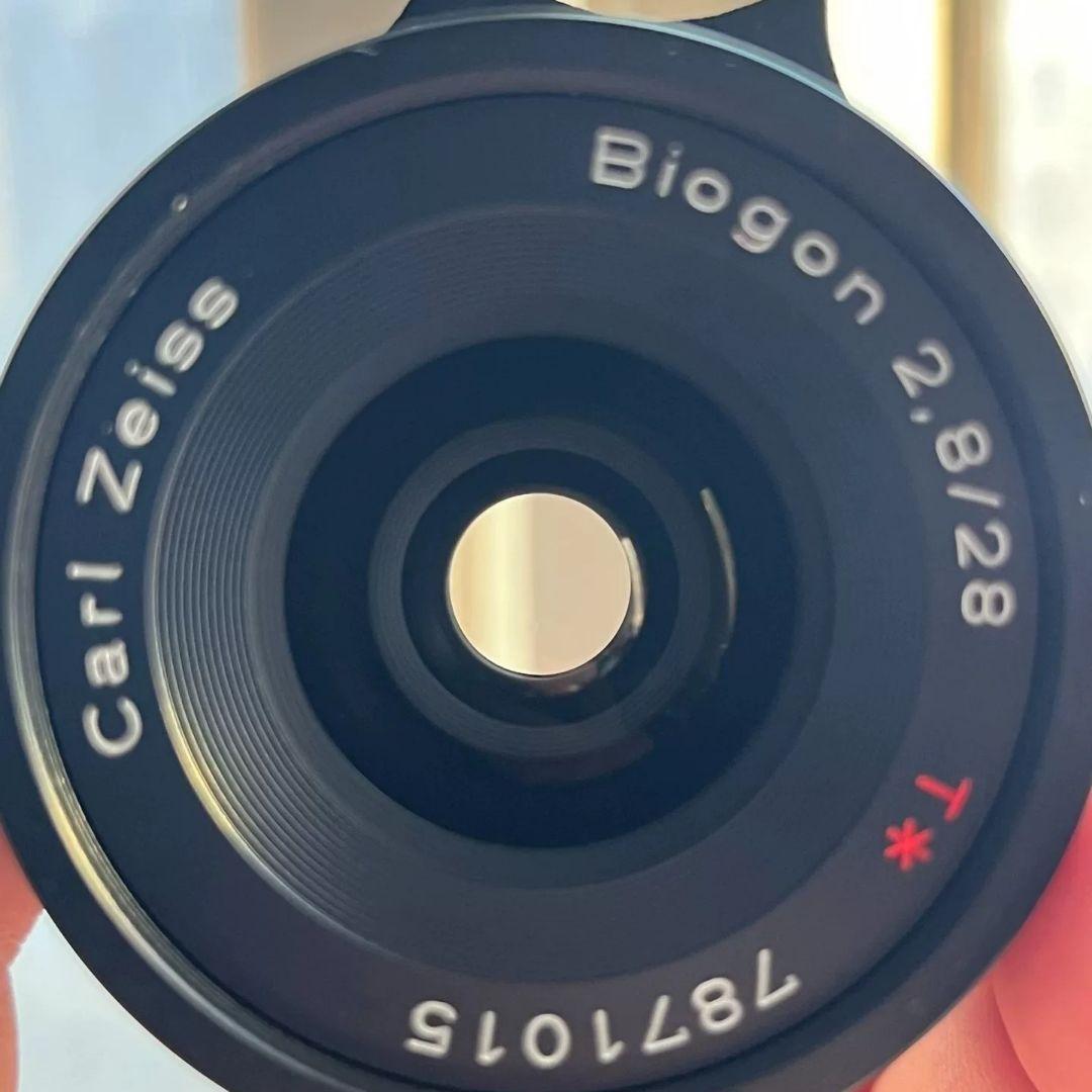 leica Mマウント CONTAX G 28mm F2.8 レンズ 改造済