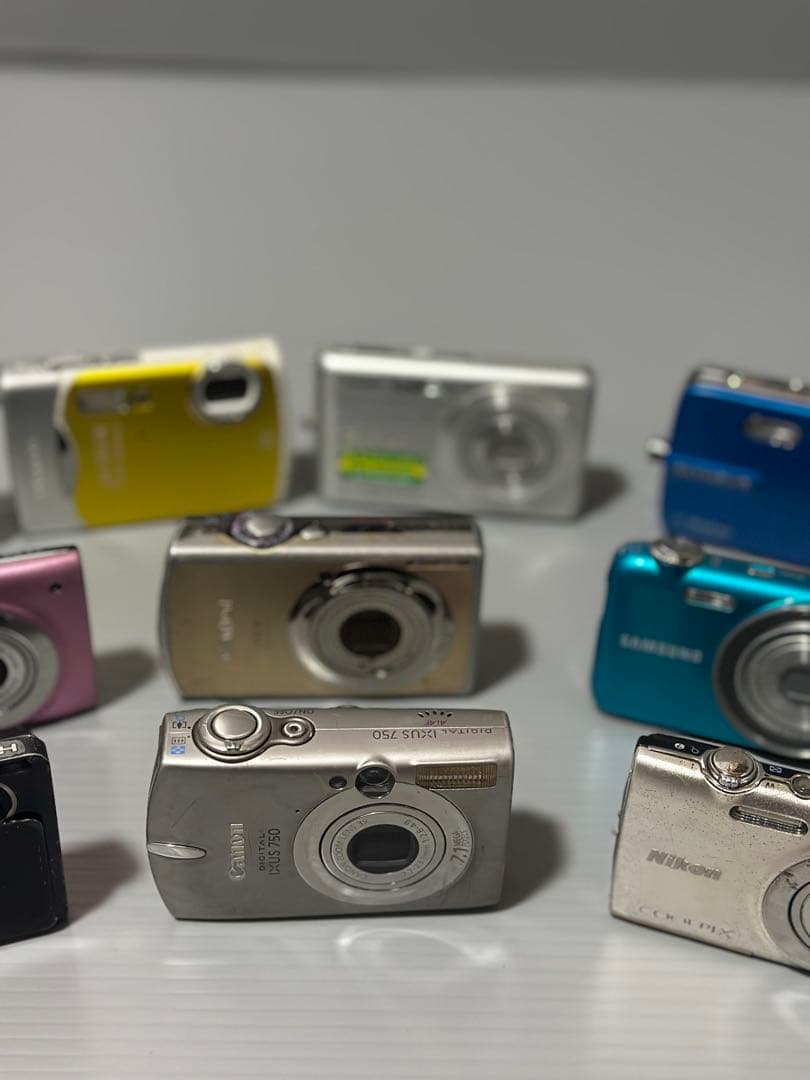 10台 デジカメラ まとめ【動作未確認ジャンク扱】①