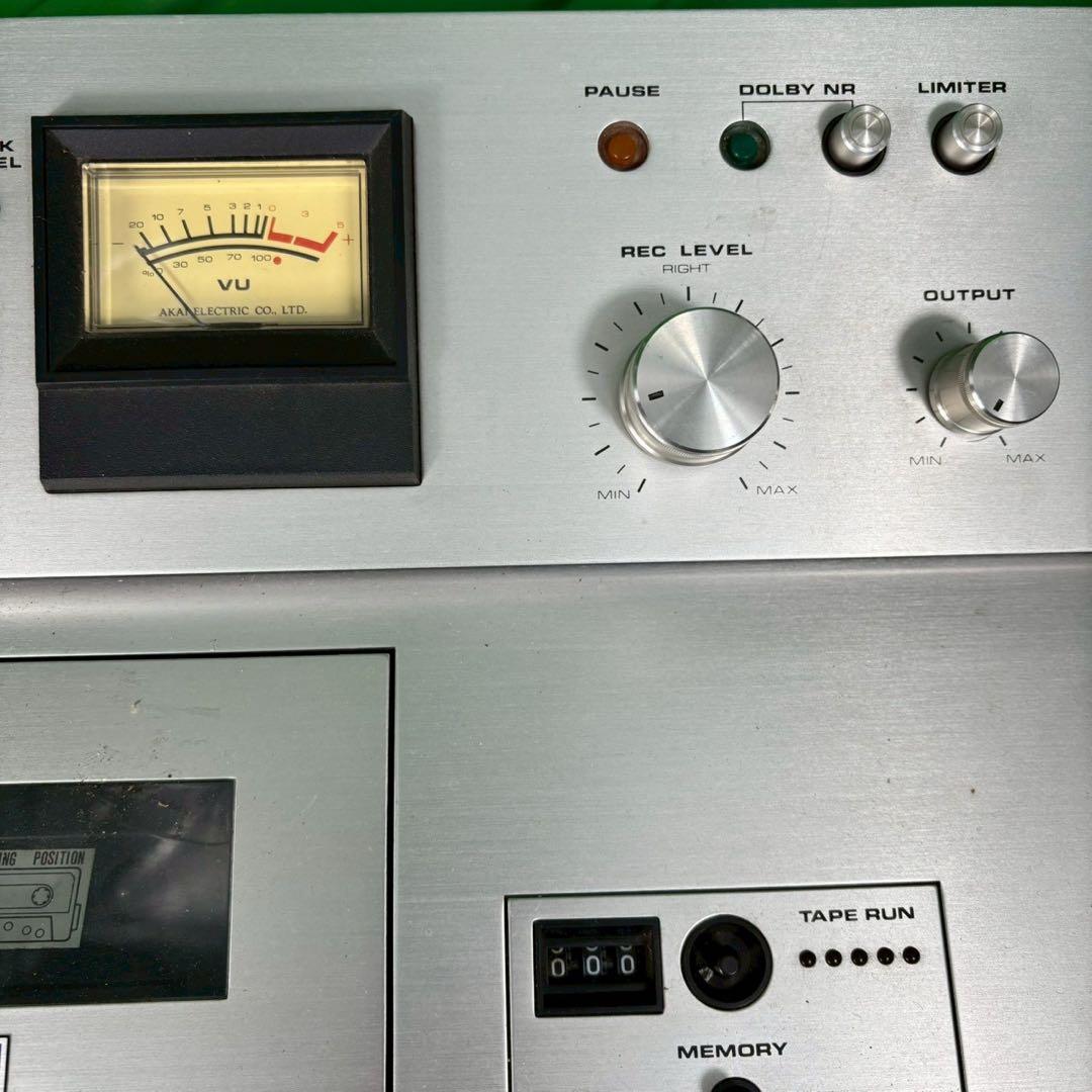 ryuuAKAI GXC-310D ステレオカセットデッキ 鉄板モデル