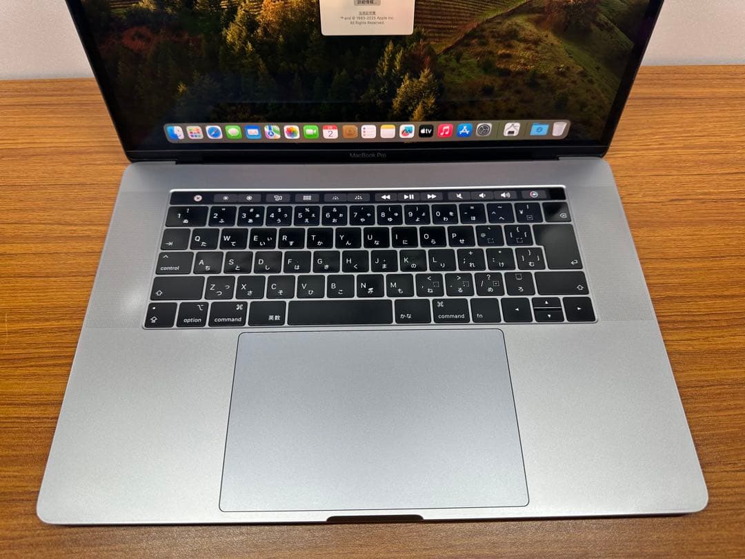 MacBook本体 MacBook Pro 2018 15inch Core i7 16Gb 512