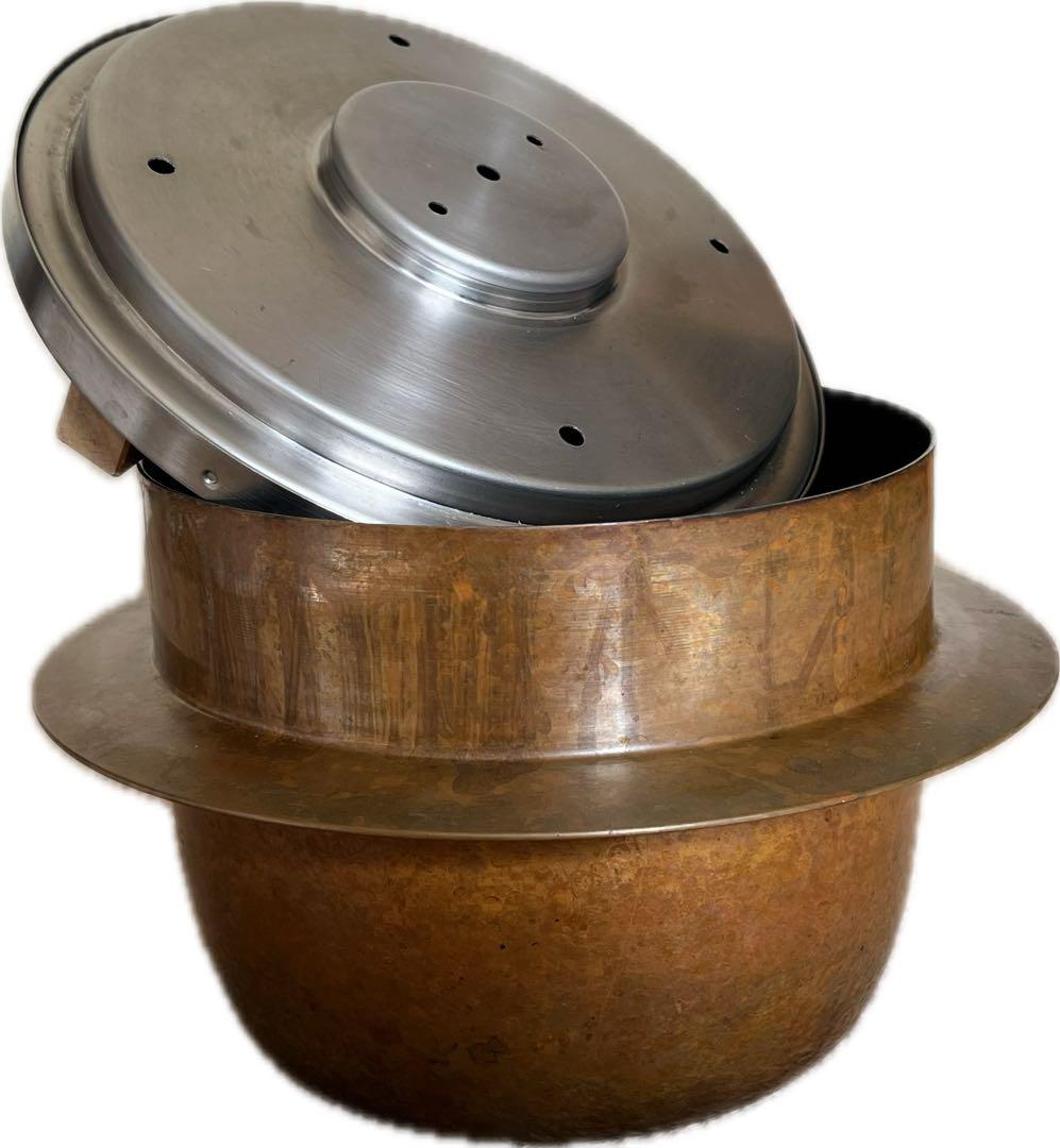 新光堂　純銅製炊飯釜