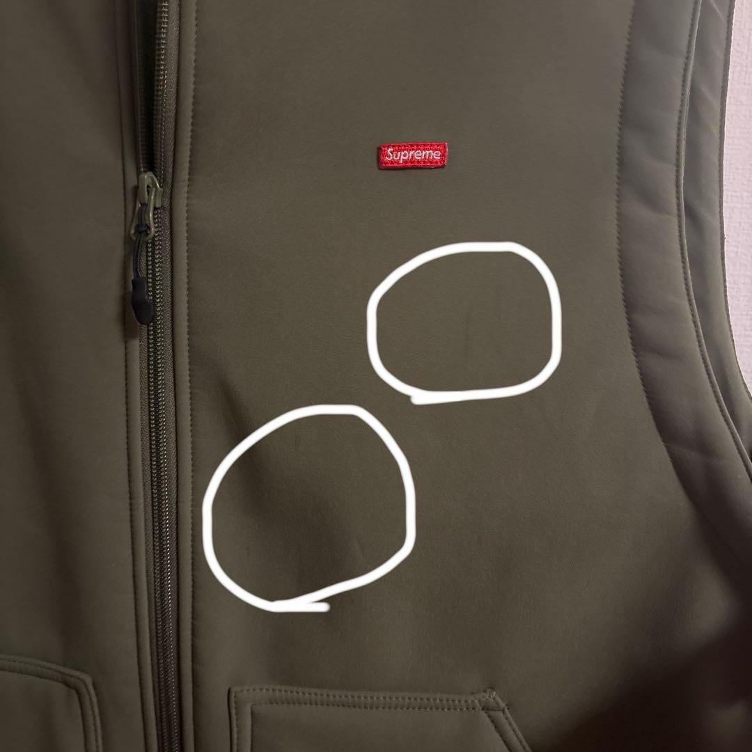 Supreme ウィンドストッパー ベスト オリーブ