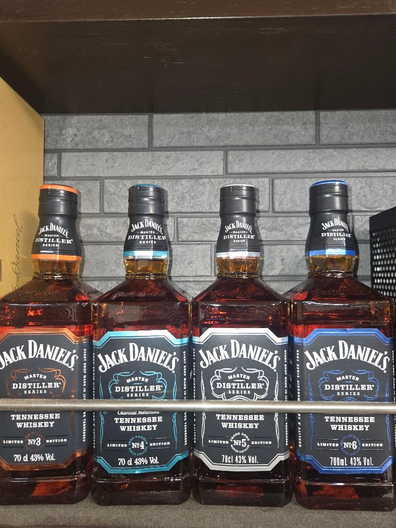 ジャックダニエル　マスターディスティラー４本セット