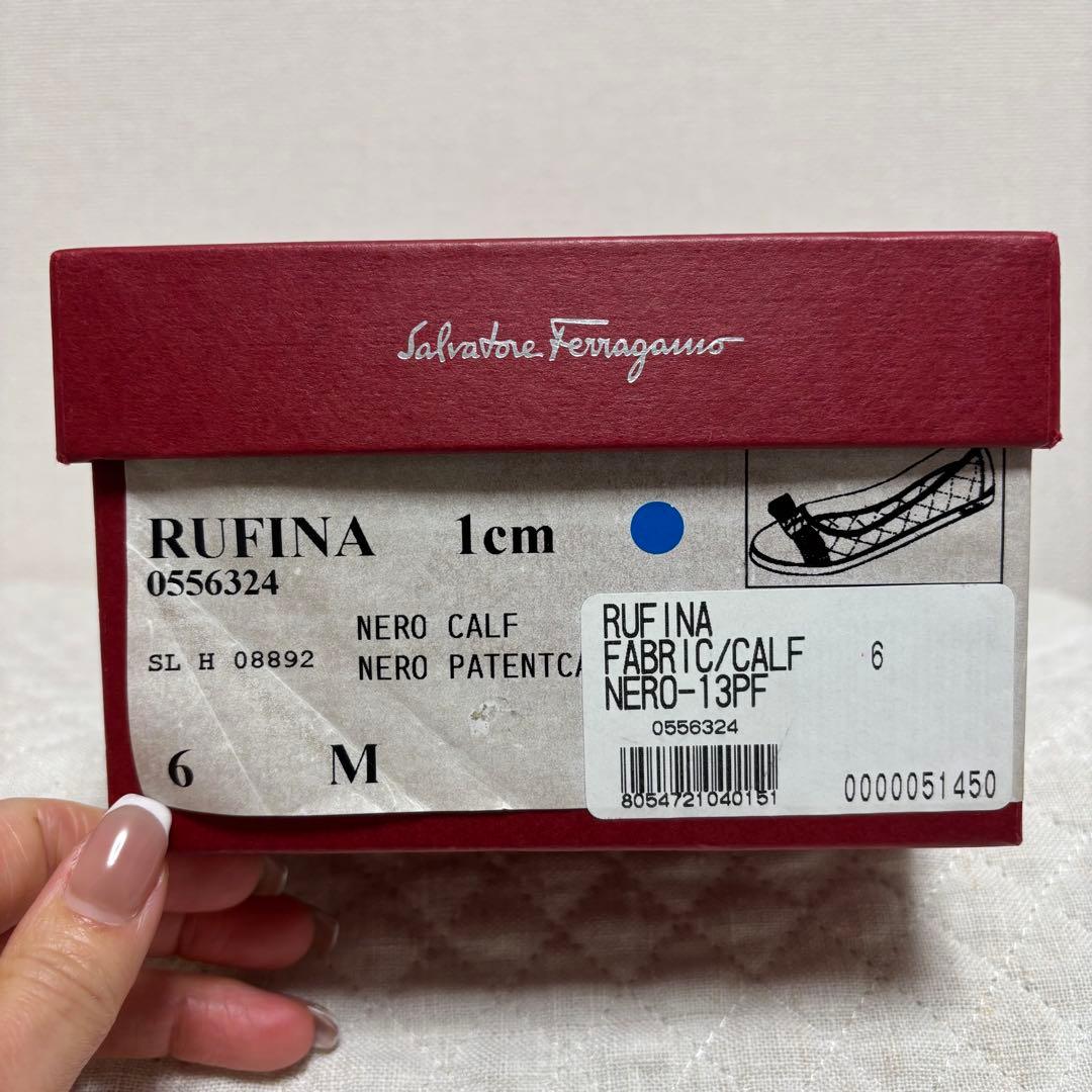 フェラガモ　フラットシューズ　23cm