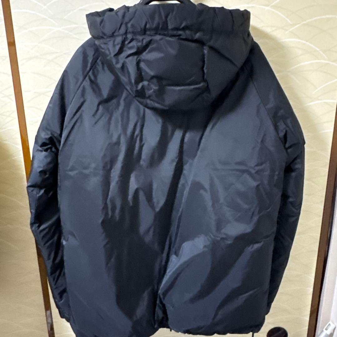 【美品・日本製】ナンガ オーロラテックス ダウンジャケット ブラック Lサイズ