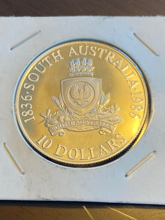 AUSTRALIA 1986 　　31.1g 銀貨