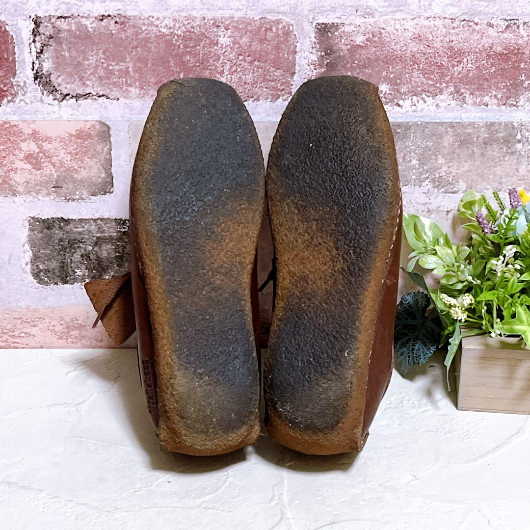 【Clarks クラークス】ナタリー ワラビー モカシン レザー 4.5 美品