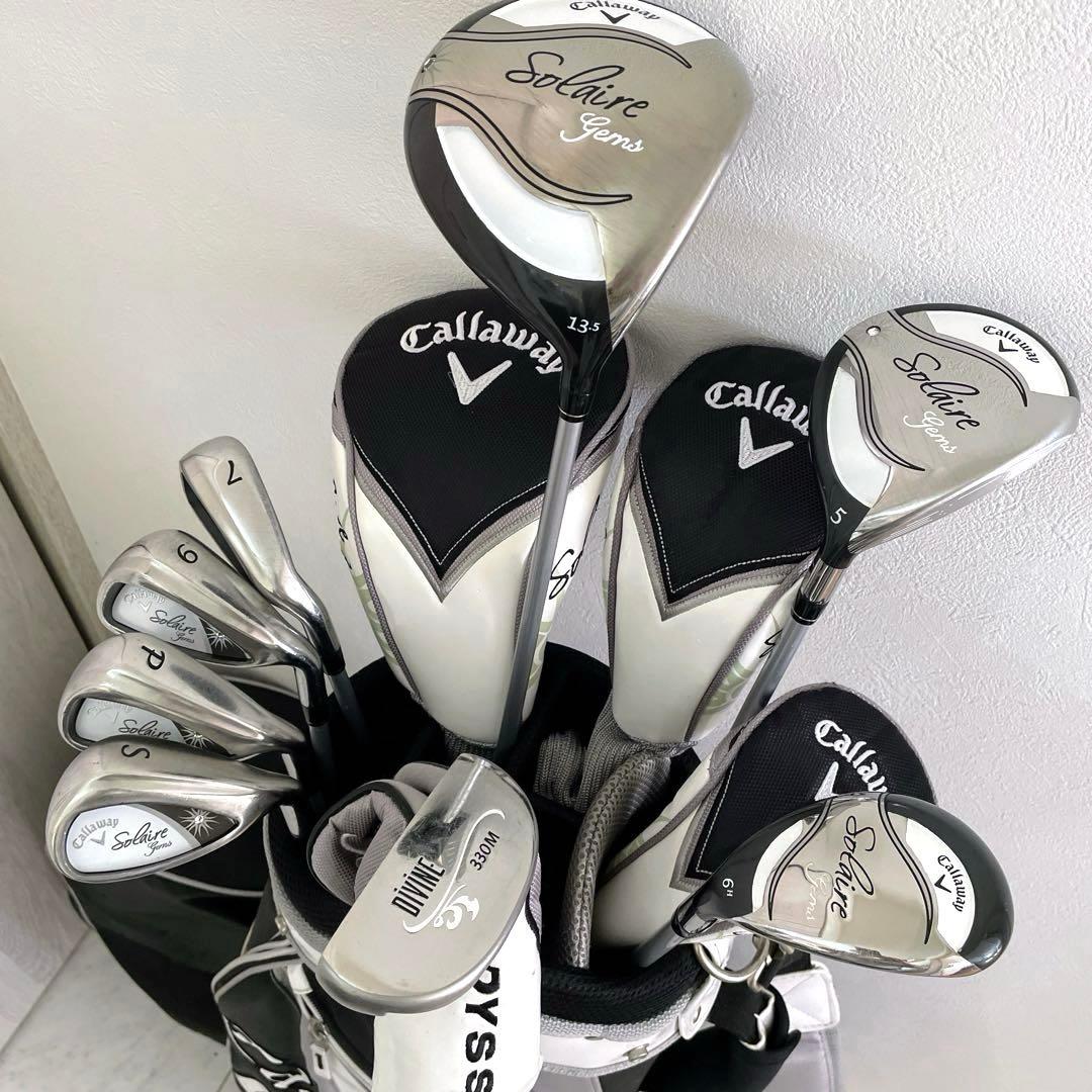 大人気　キャロウェイ　ソレイユ　solaire レディース　ゴルフクラブセット