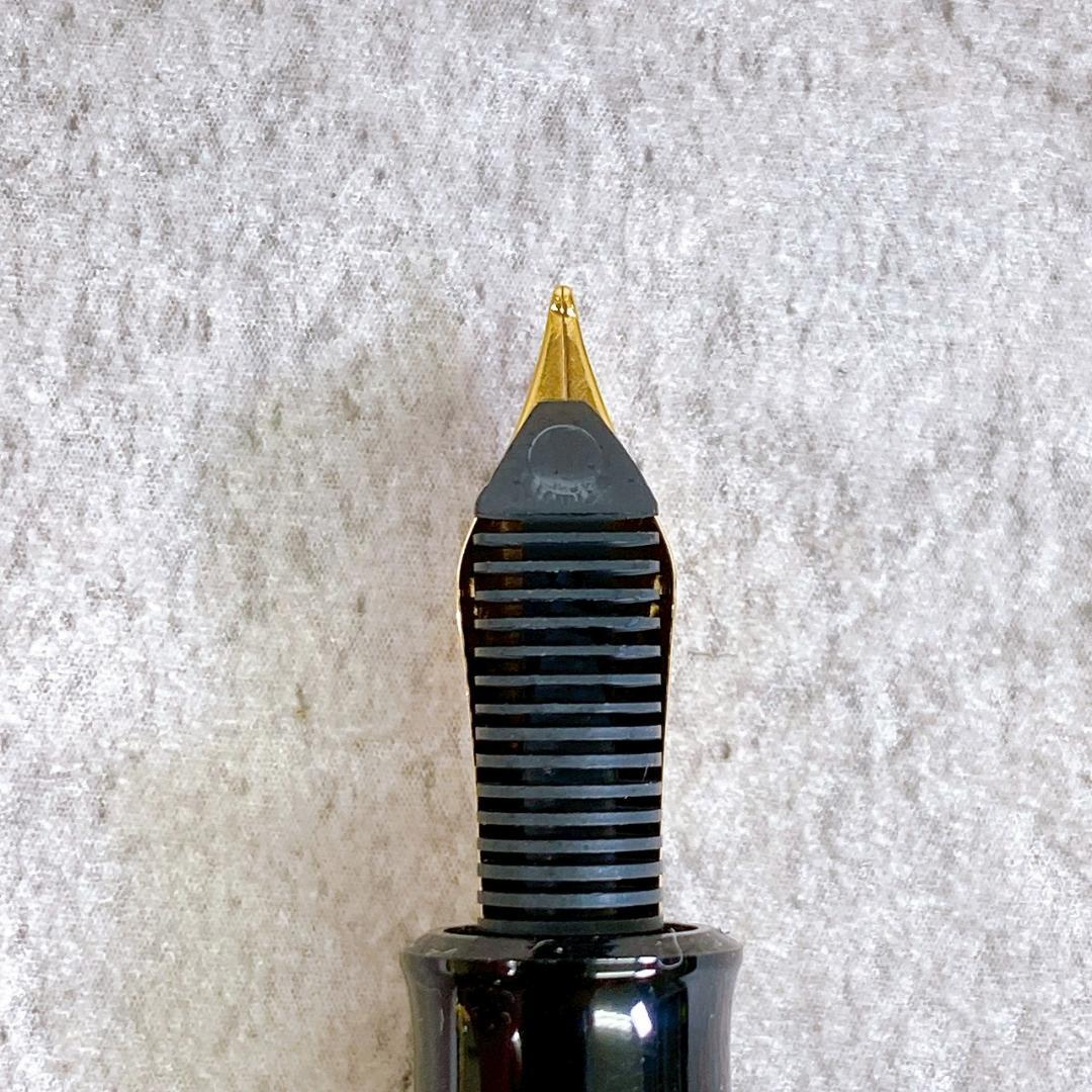 Pelikan ペリカン M200 万年筆 ロイヤルブルーインク付　F字・吸入式