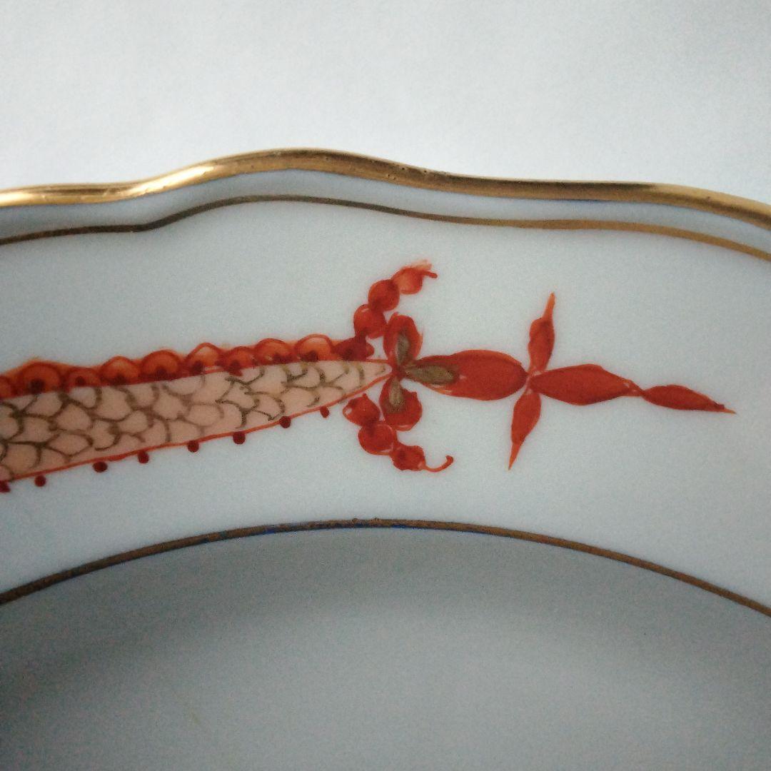 マイセン　ドラゴン文様　プレート　ファイファー期制作　24cm ヴィンテージ