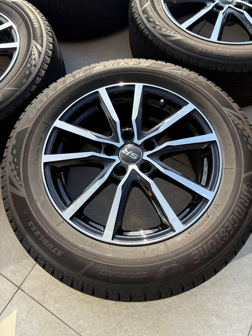 やーしゅー17インチ ホイールセット 225/60R17 1本/4本