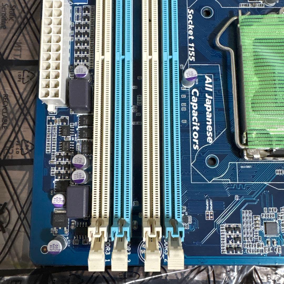 MicroATXマザボ 、Intel core i7 3770セット