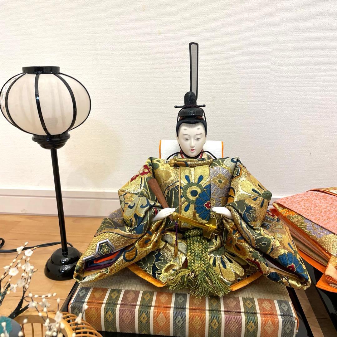 【極美品】久宝堂　雛人形　セット　親王飾　ひな祭り